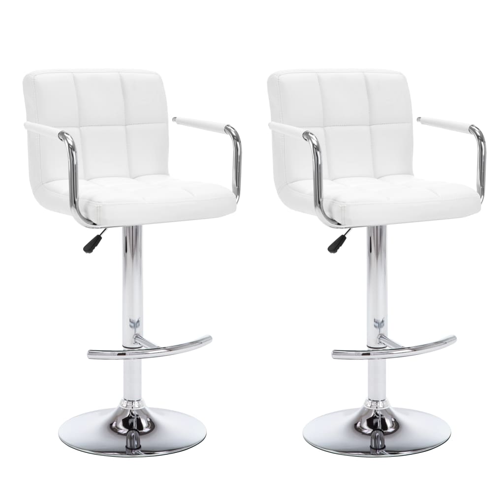 Chaises de bar 2 pcs simili cuir