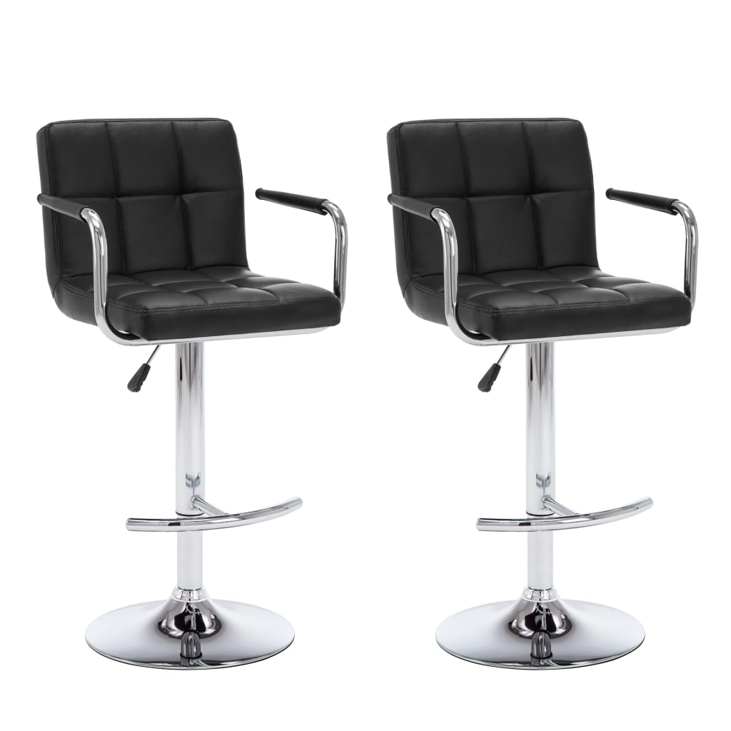 Chaises de bar 2 pcs simili cuir