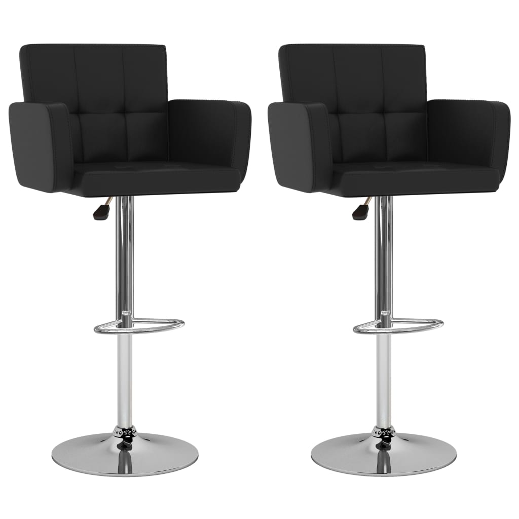 Chaises de bar 2 pcs simili cuir