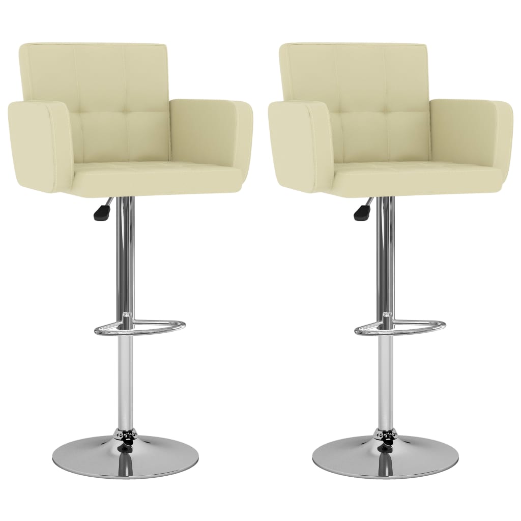 Chaises de bar 2 pcs simili cuir