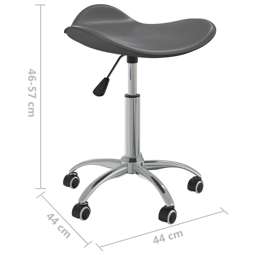 Tabouret de salon simili cuir blanc