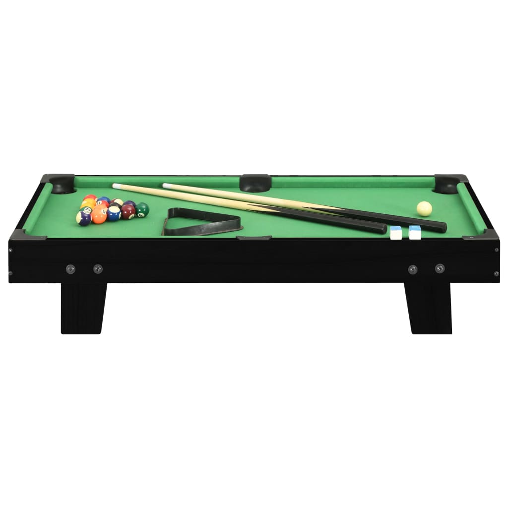 Mini table de billard 3 pieds 92x52x19 cm