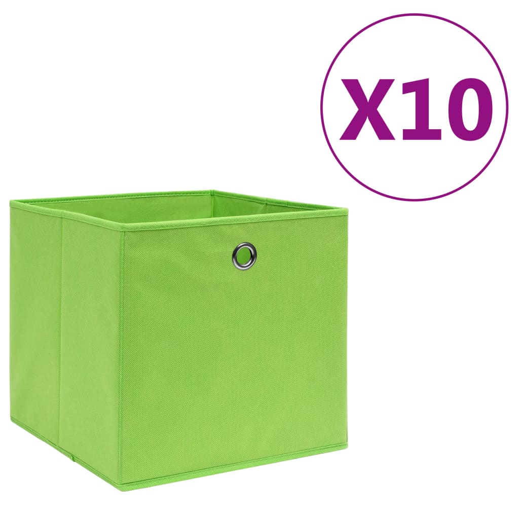 Opbergboxen 4 st 28x28x28 cm nonwoven stof