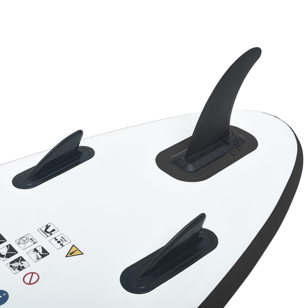 Set de Stand Up Paddleboard gonflable et blanc