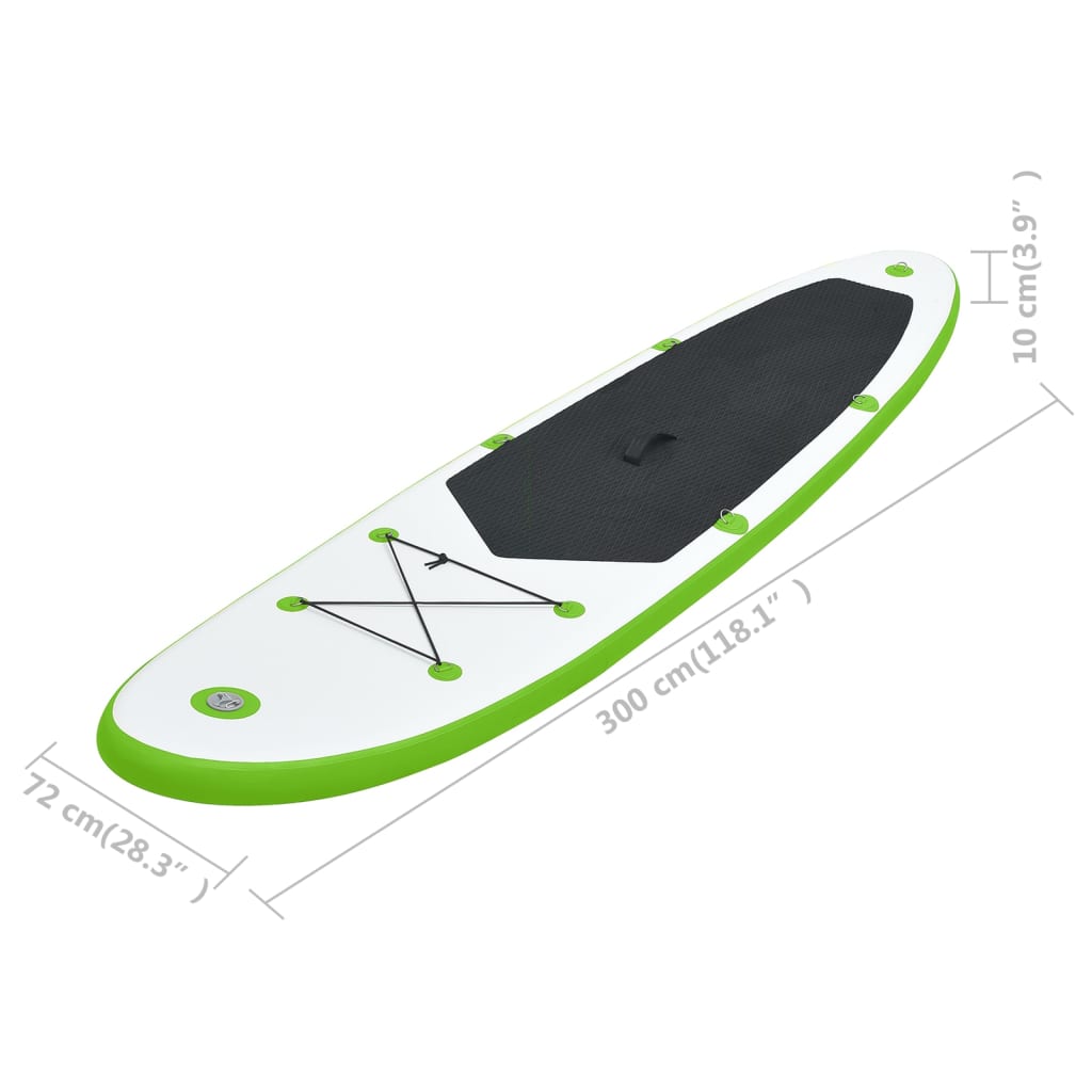 Set de Stand Up Paddleboard gonflable et blanc