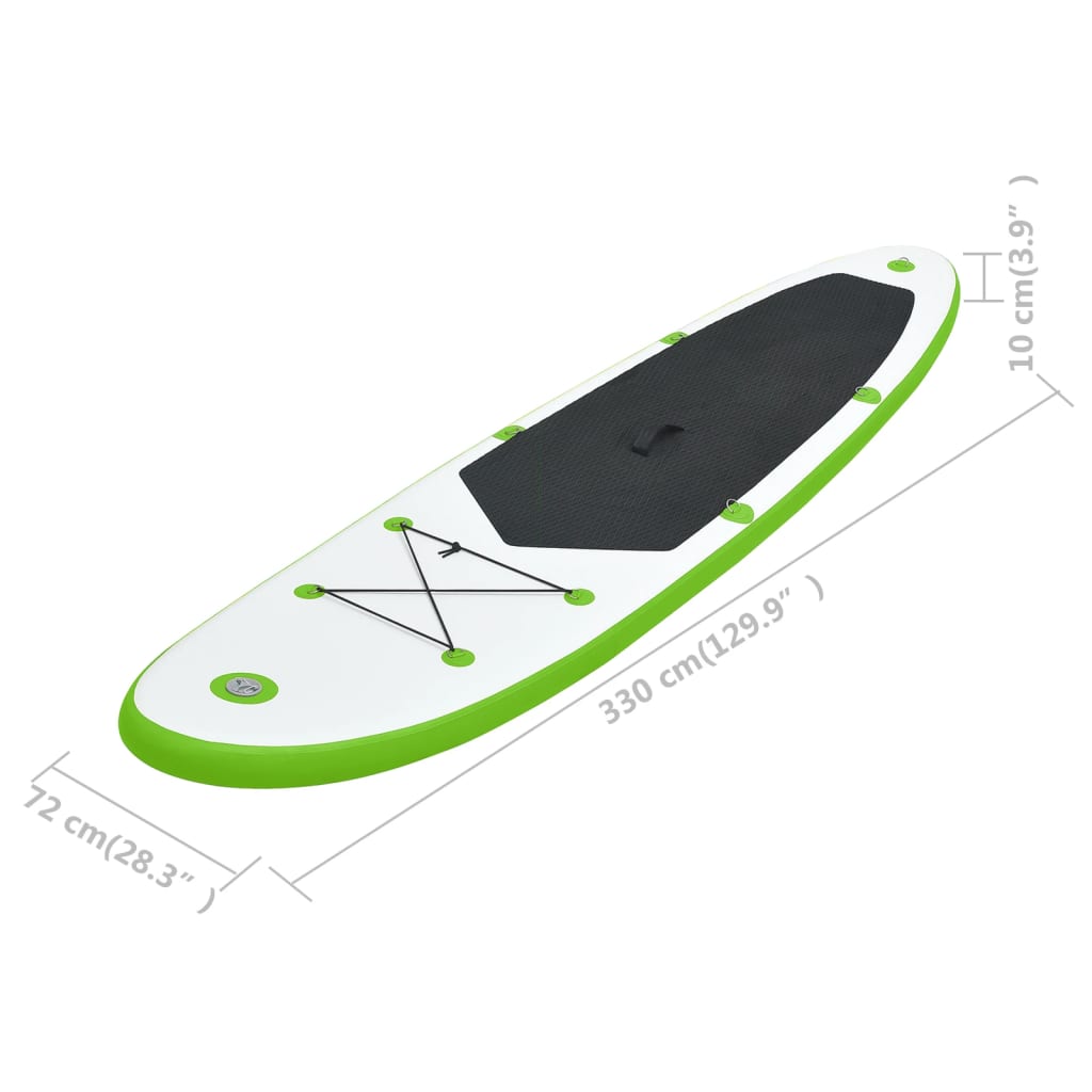 Set de Stand Up Paddleboard gonflable et blanc