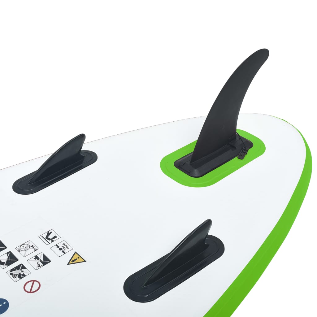 Set de Stand Up Paddleboard gonflable et blanc