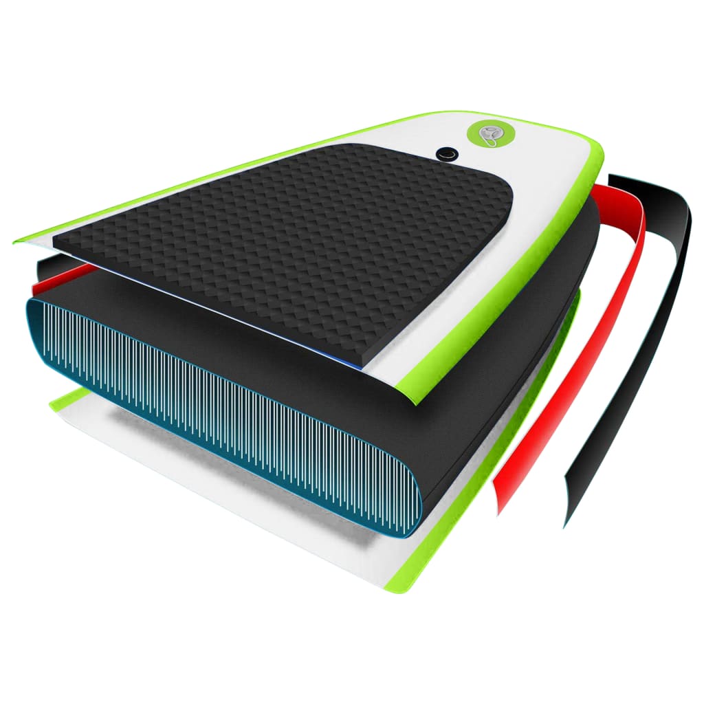 Set de Stand Up Paddleboard gonflable et blanc