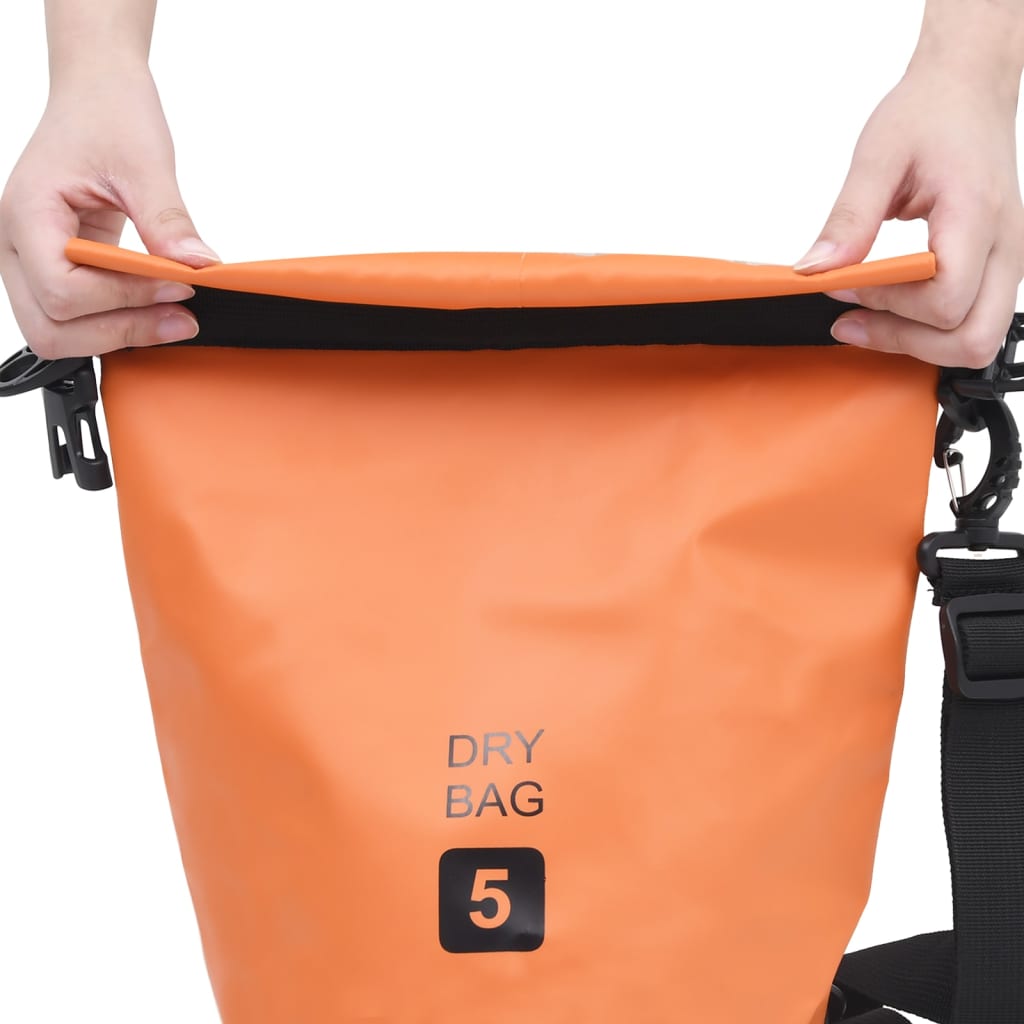 Drybag 5 L PVC orange