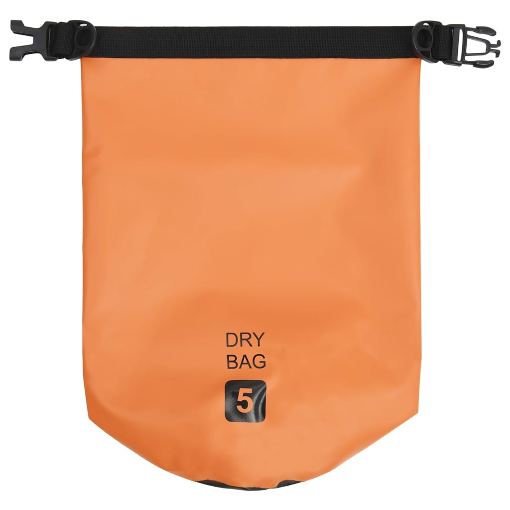 Drybag 5 L PVC orange