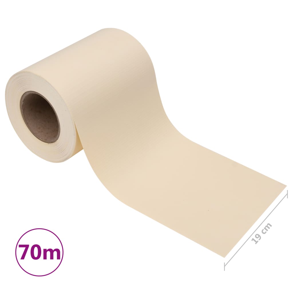 Paravent de jardin 35x0,19 m PVC mat