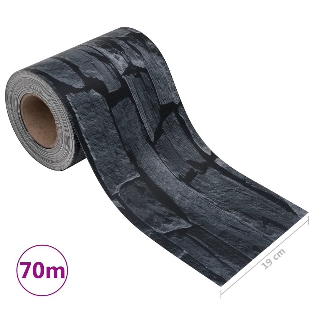 Paravent de jardin 35x0,19 m PVC mat