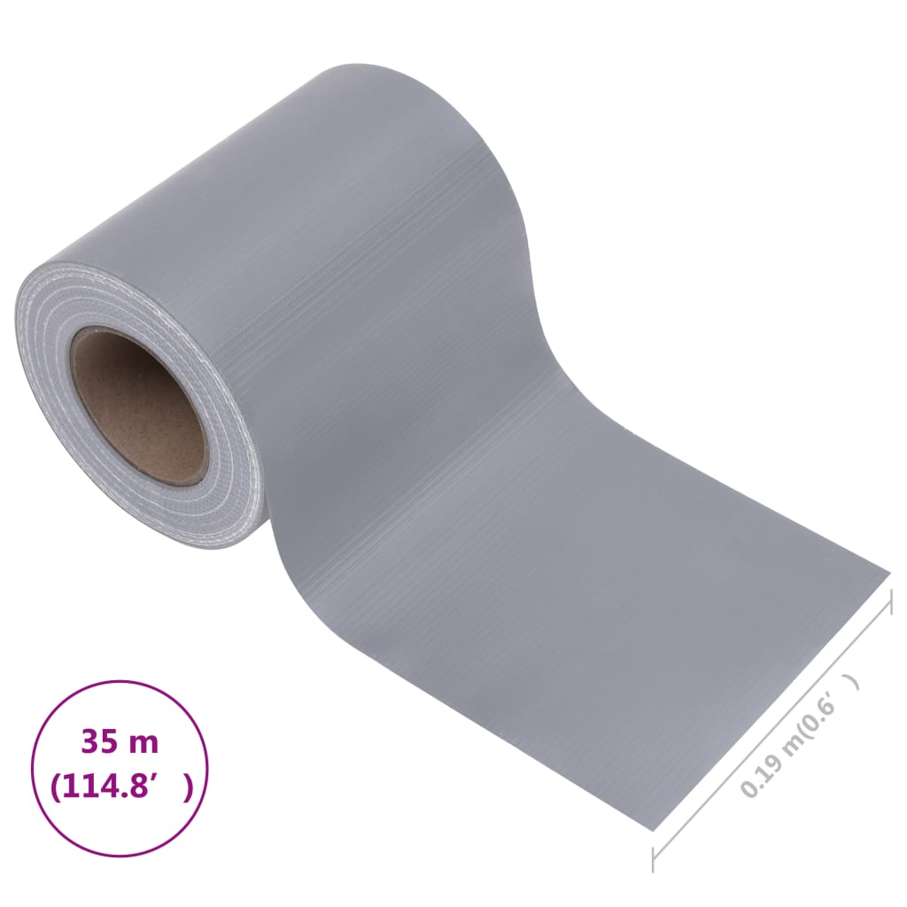 Paravent de jardin 35x0,19 m PVC mat