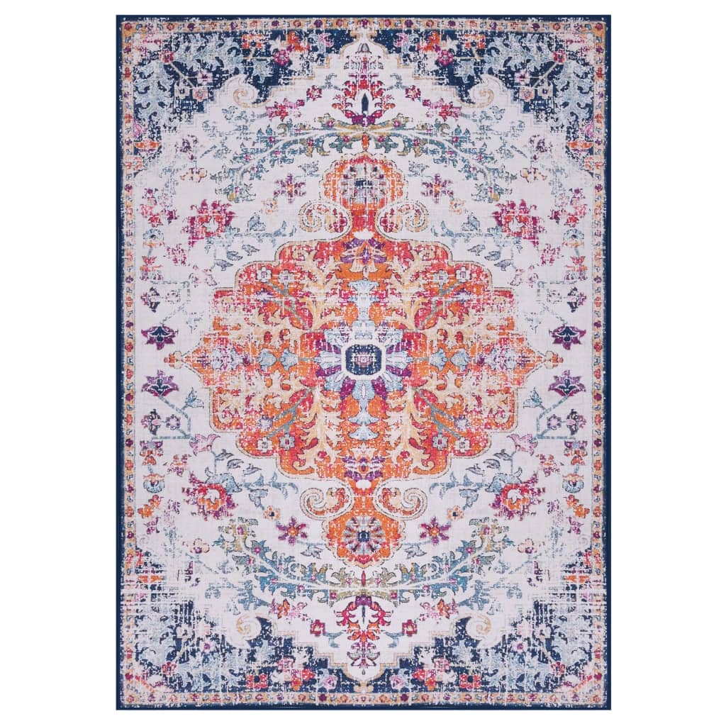 Tapis avec imprimé 160x230 cm tissu multicolore