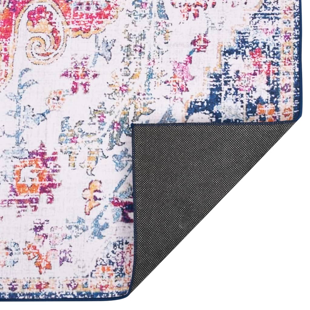 Tapis avec imprimé 160x230 cm tissu multicolore