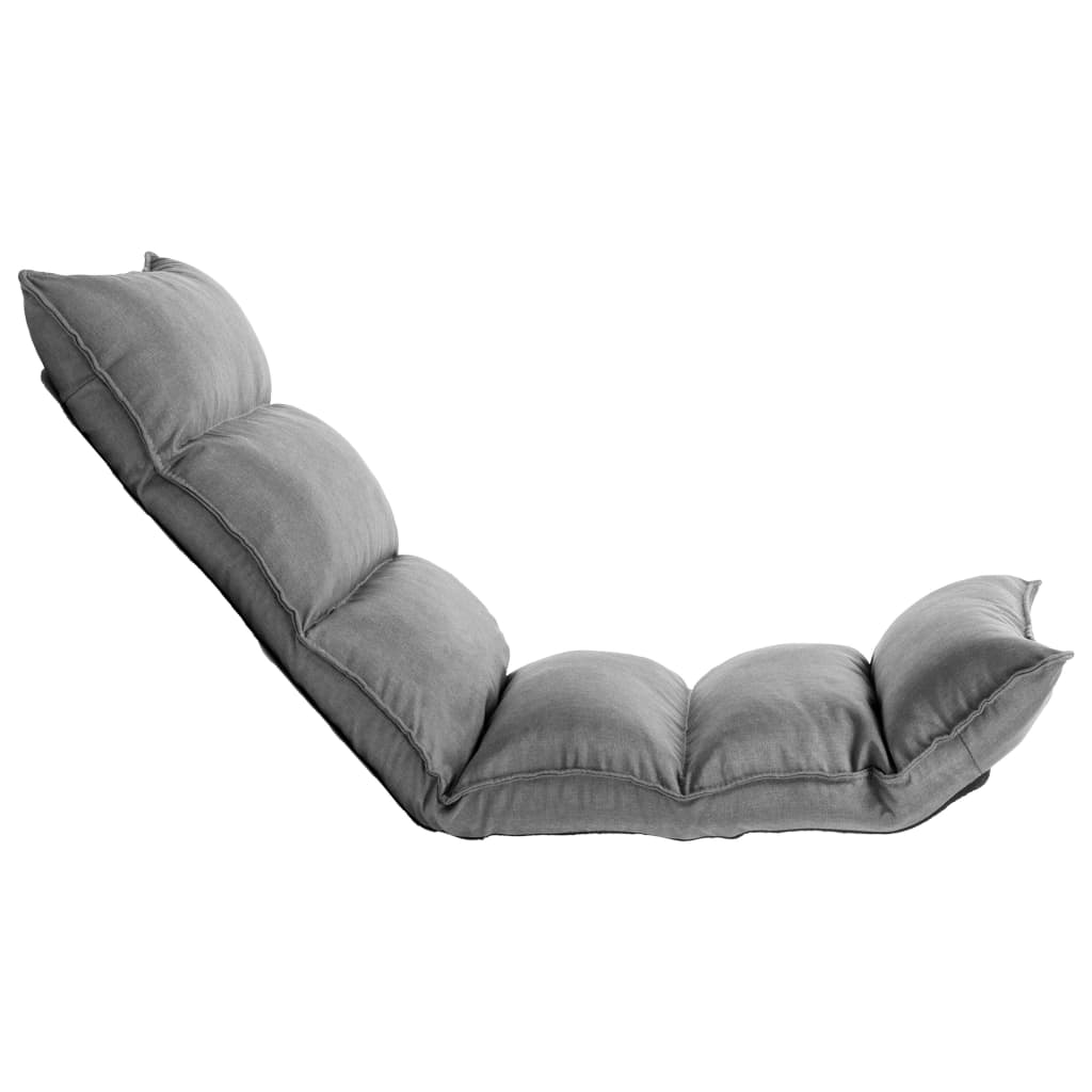 Chaise de sol pliante en tissu