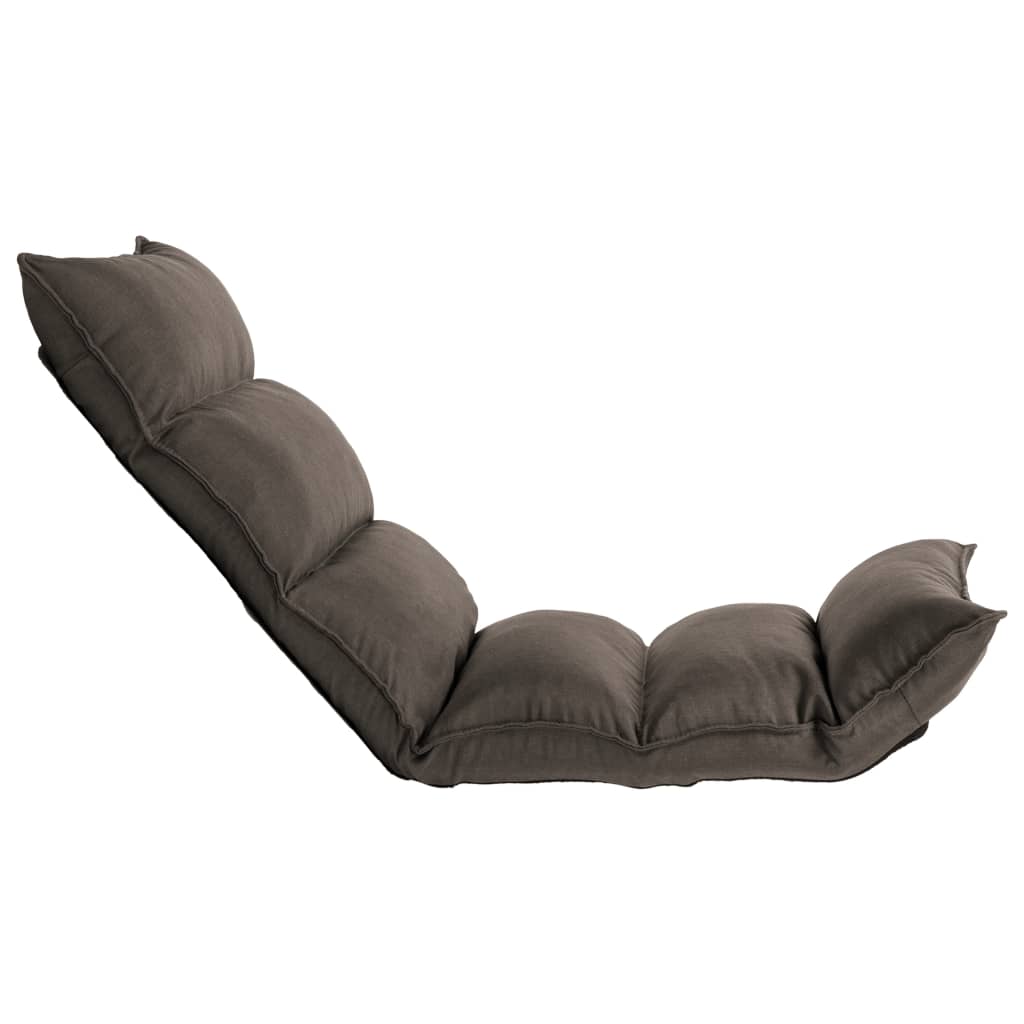 Chaise de sol pliante en tissu