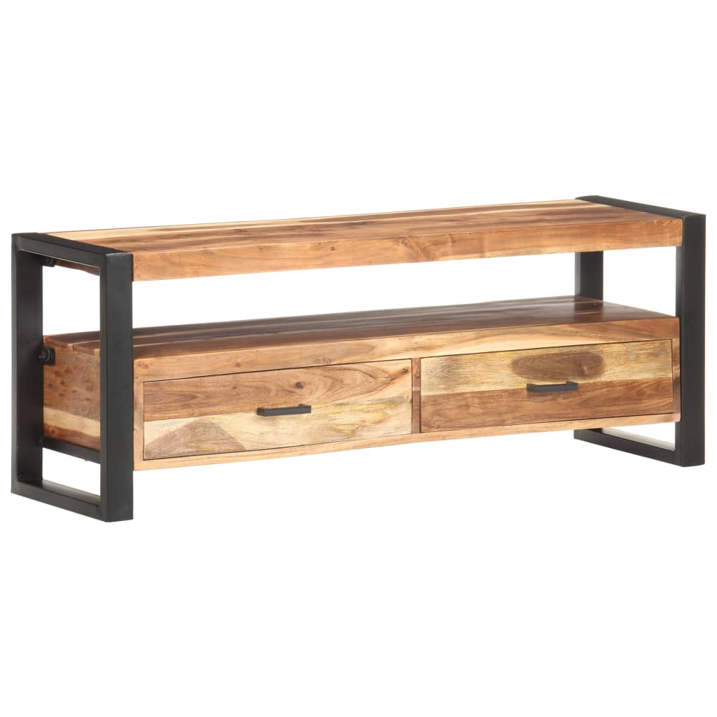 Tv-meubel 120x35x45 cm massief mangohout