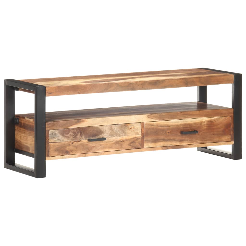 Tv-meubel 120x35x45 cm massief mangohout