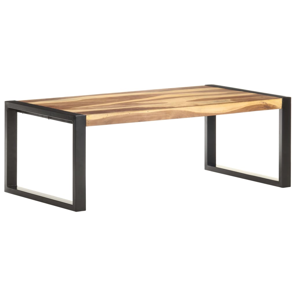 Table basse 110x60x40 cm bois de manguier brut