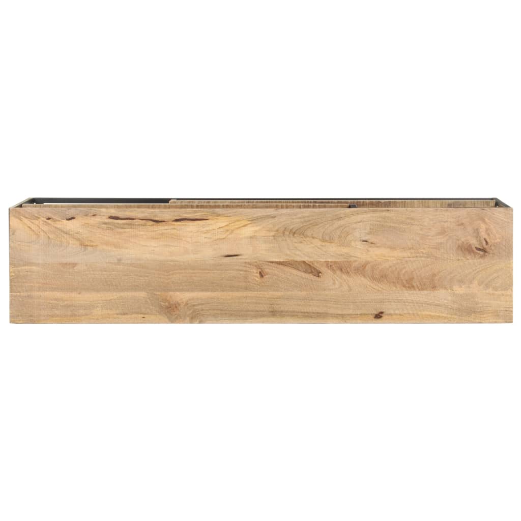 Tv-meubel 130x30x45 cm massief acaciahout