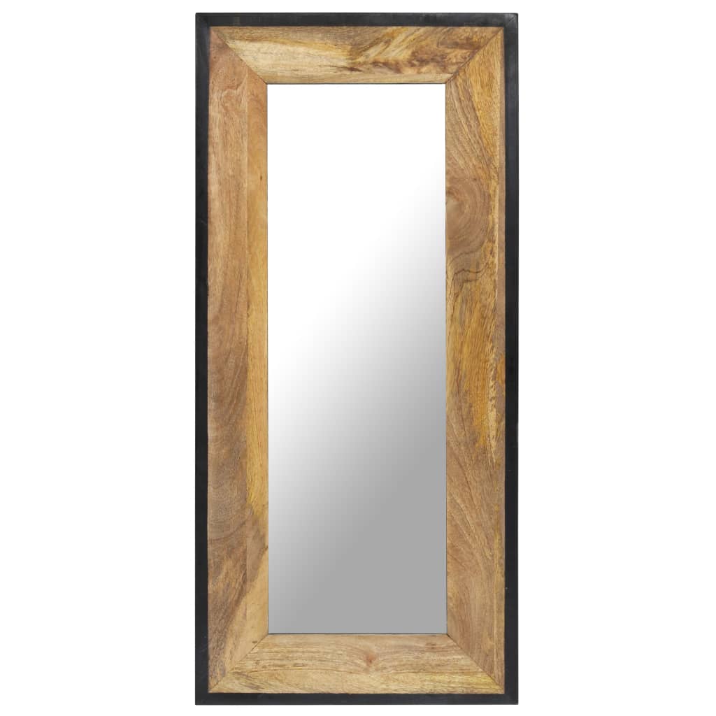 Miroir 50x50 cm en manguier massif