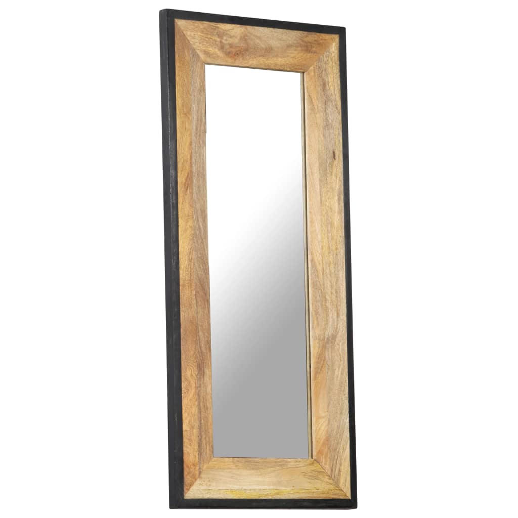 Miroir 80x50 cm en manguier massif