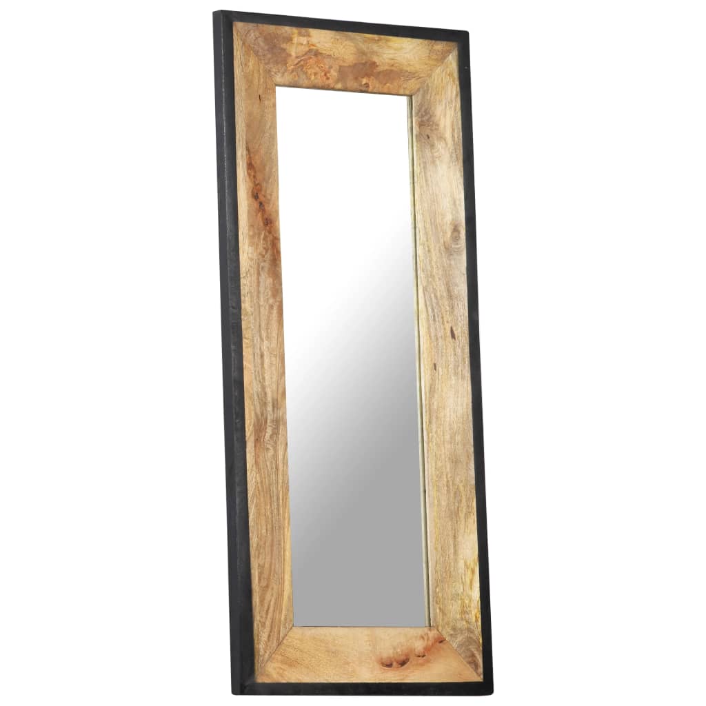 Miroir 80x50 cm en manguier massif