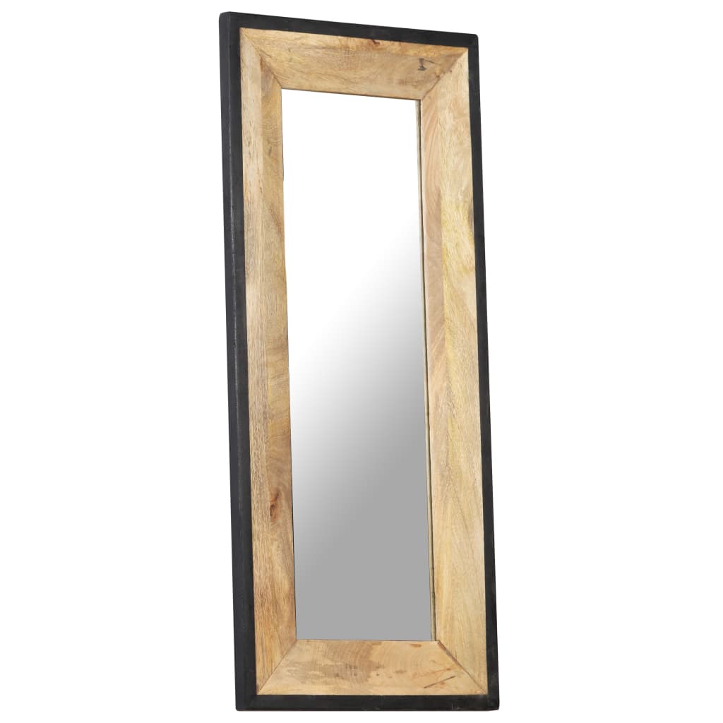 Miroir 80x50 cm en manguier massif