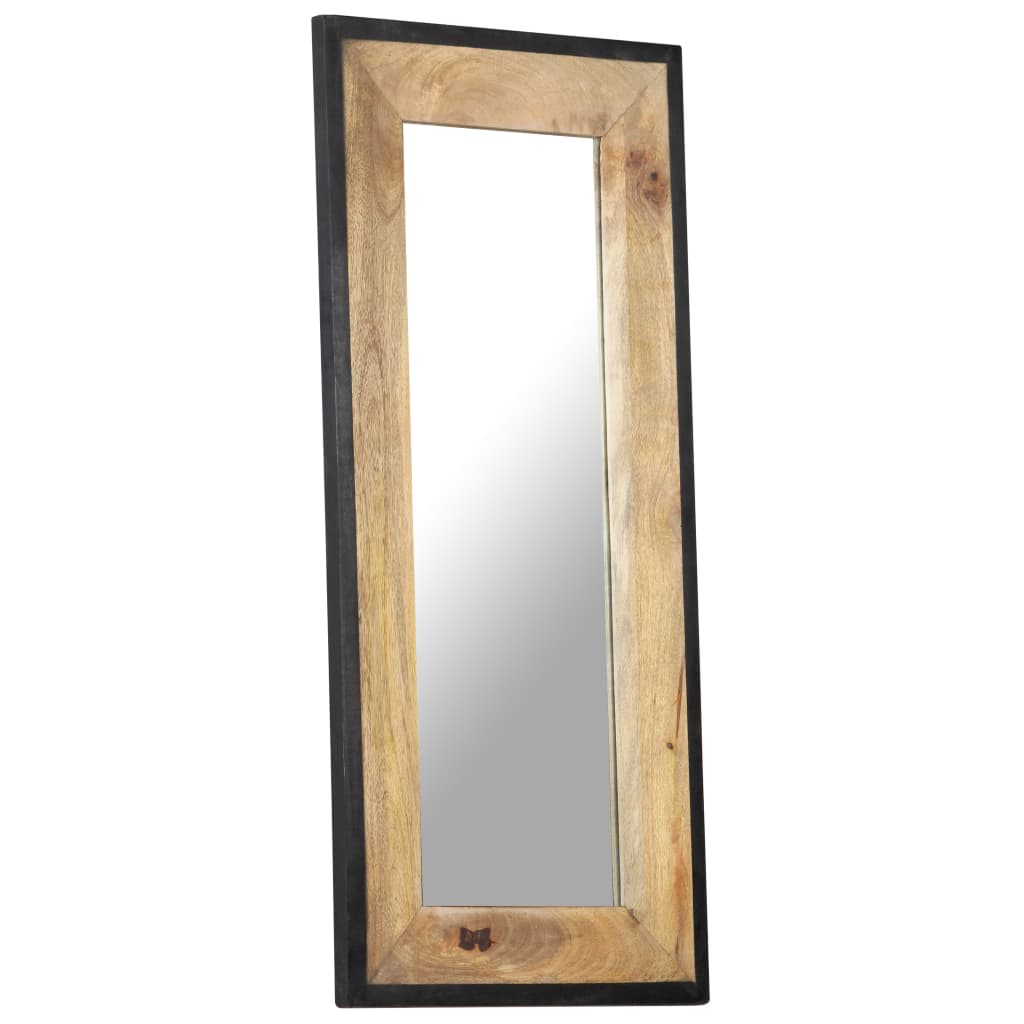 Miroir 80x50 cm en manguier massif