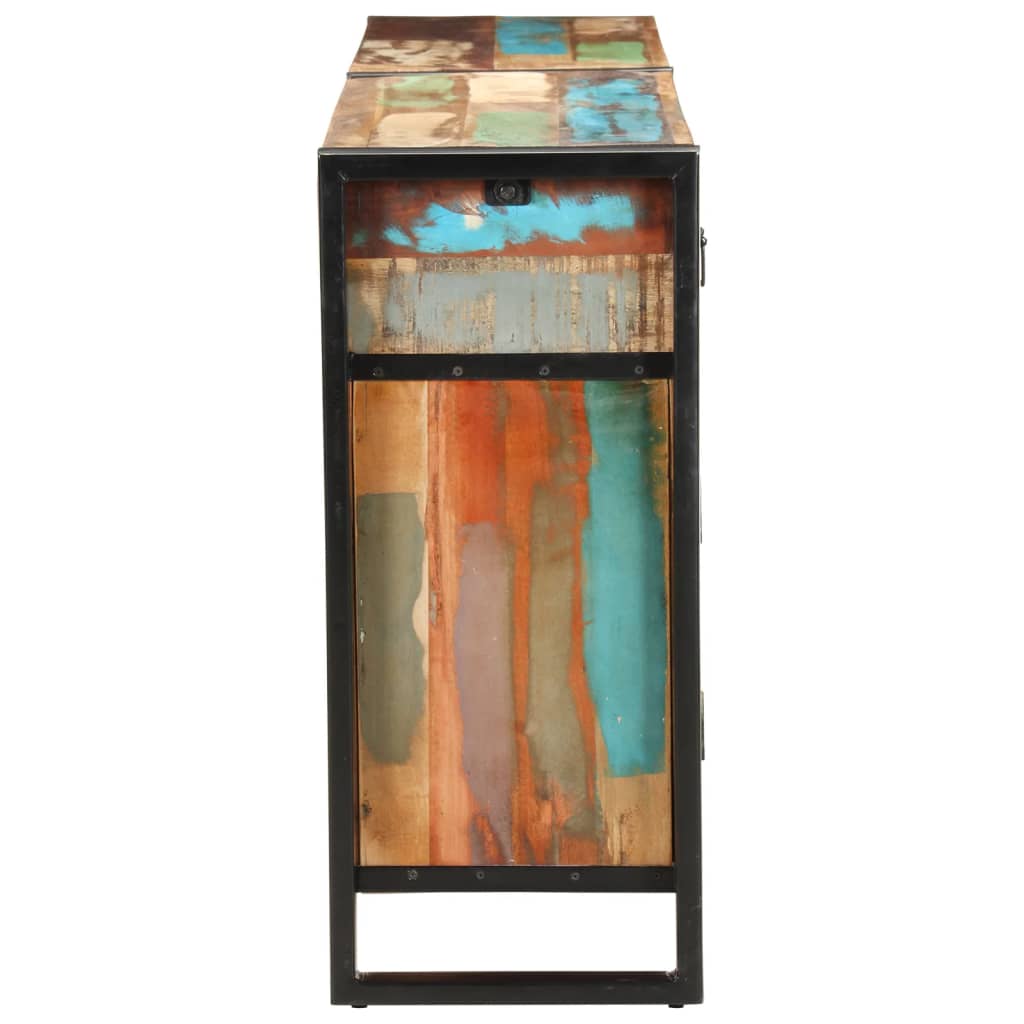 Buffet 172x35x80 cm bois massif recyclé