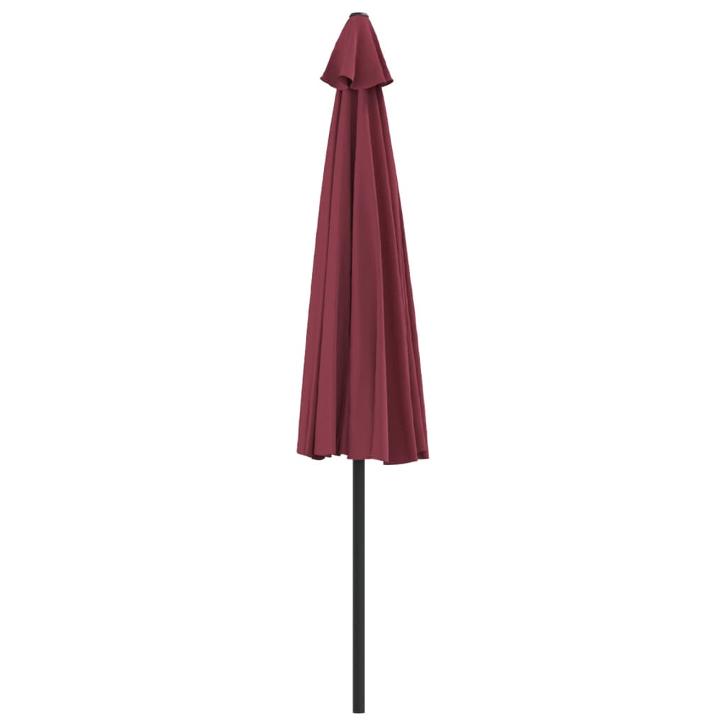 Balkonparasol half met aluminium paal 270x144 cm