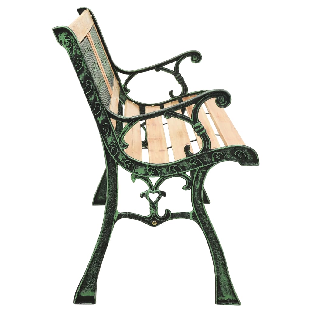 Banc de jardin 122 cm en bois de pin massif