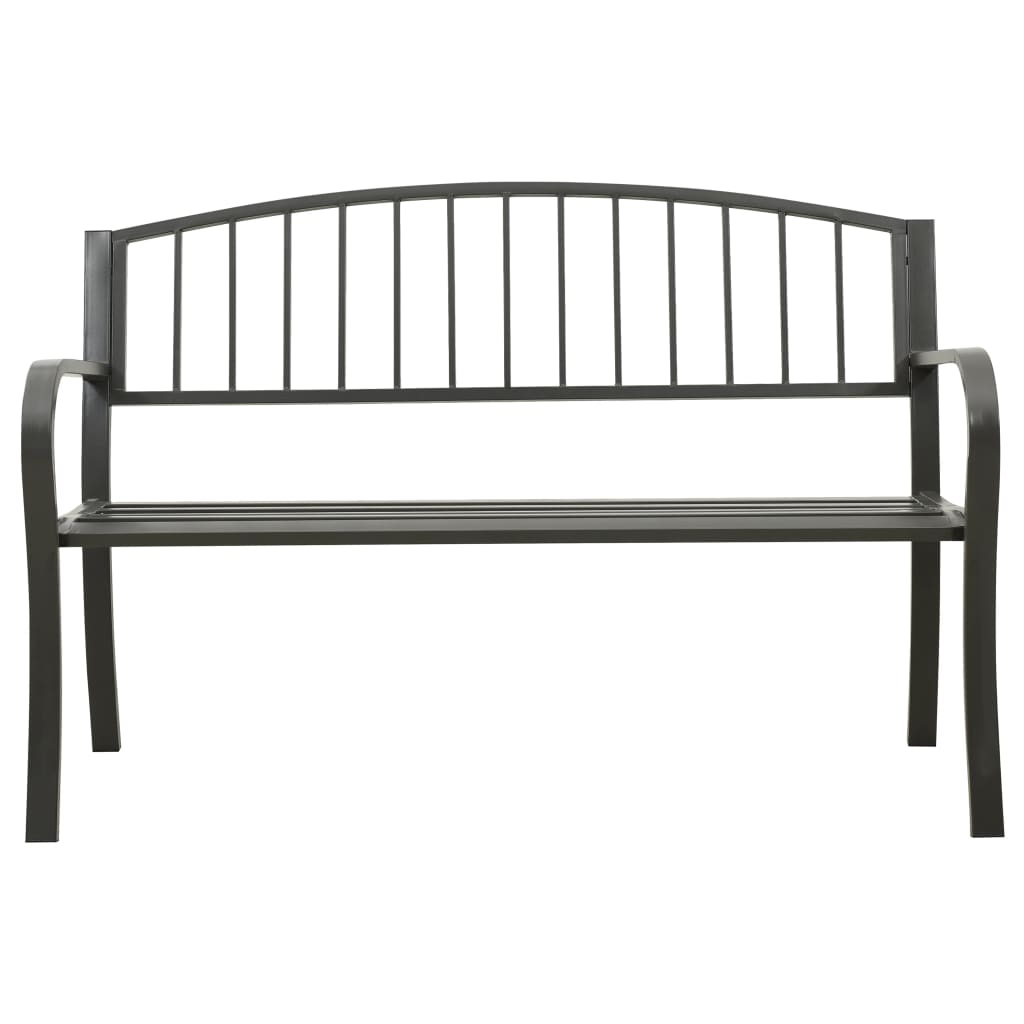 Banc de jardin 125 cm en acier