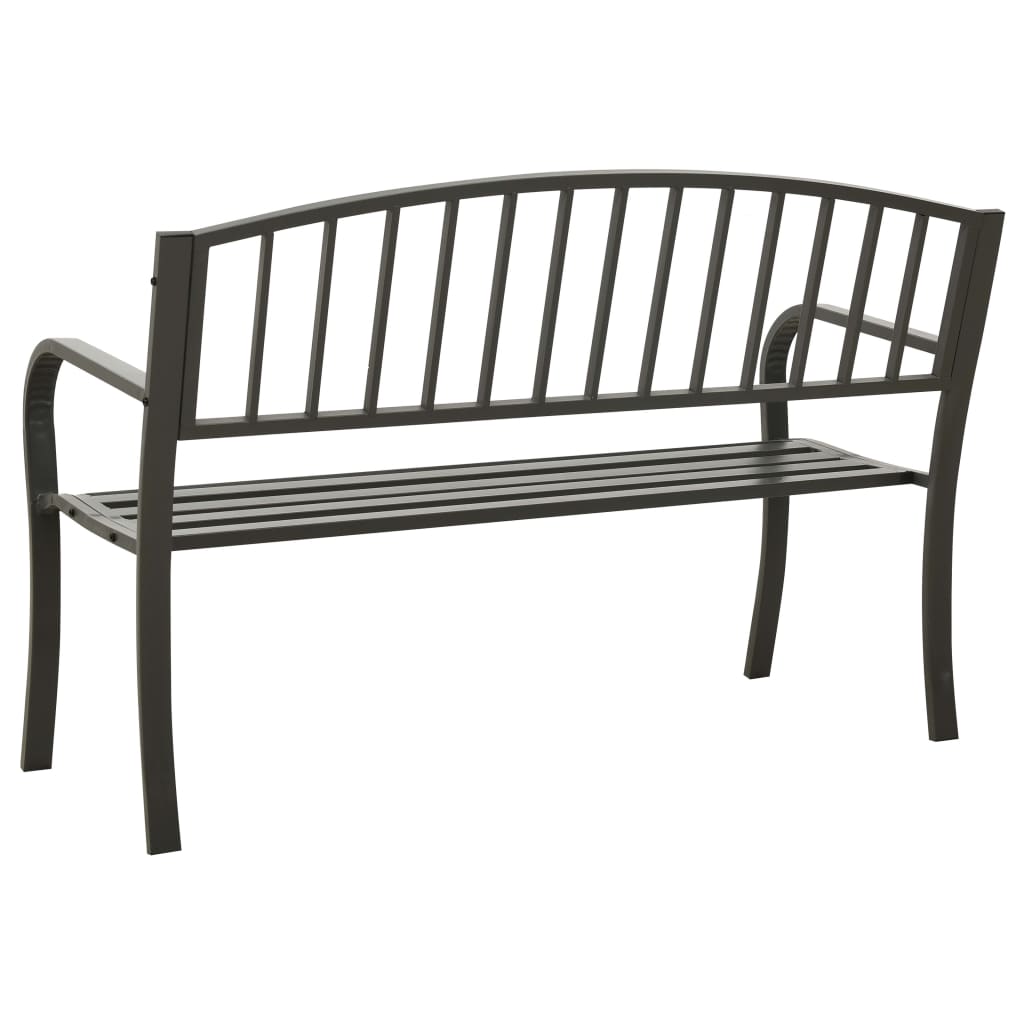 Banc de jardin 125 cm en acier