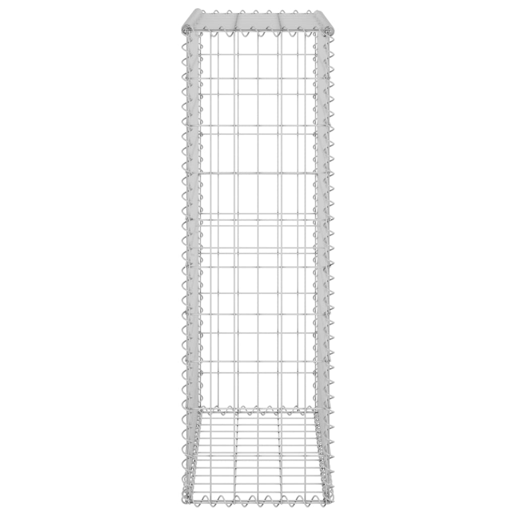 Schanskorfmuur met deksels 900x30x150 cm gegalvaniseerd staal