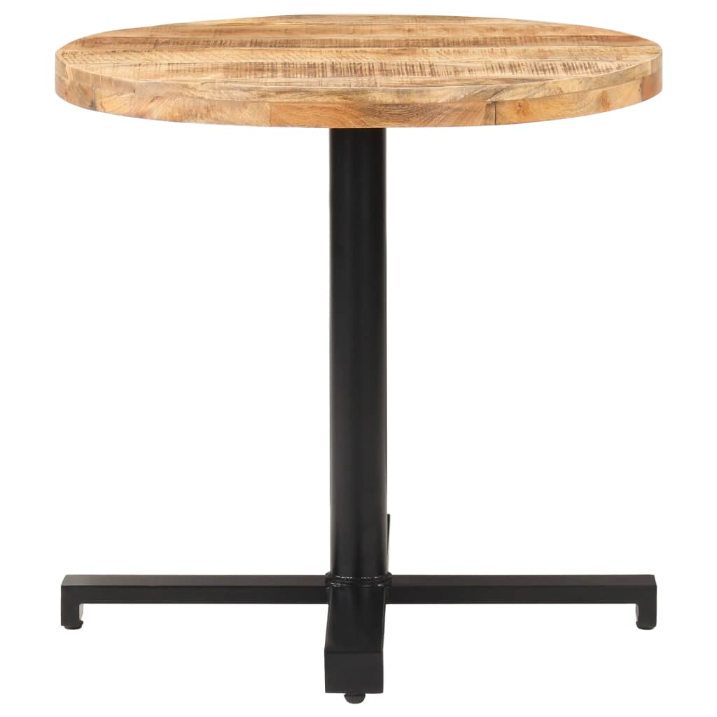 Table bistro ronde Ø 80x75 cm bois massif recyclé