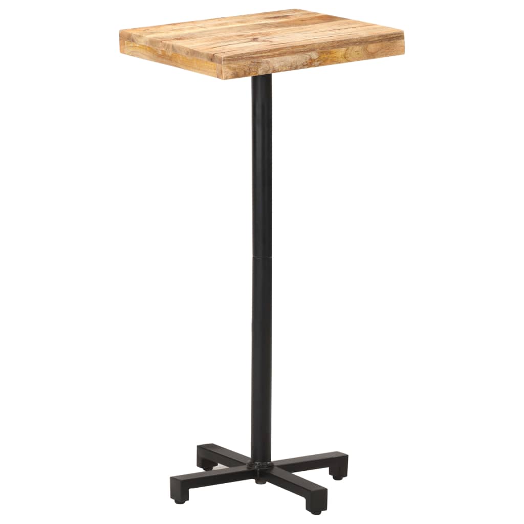 Table bistro ronde Ø 80x75 cm bois massif recyclé