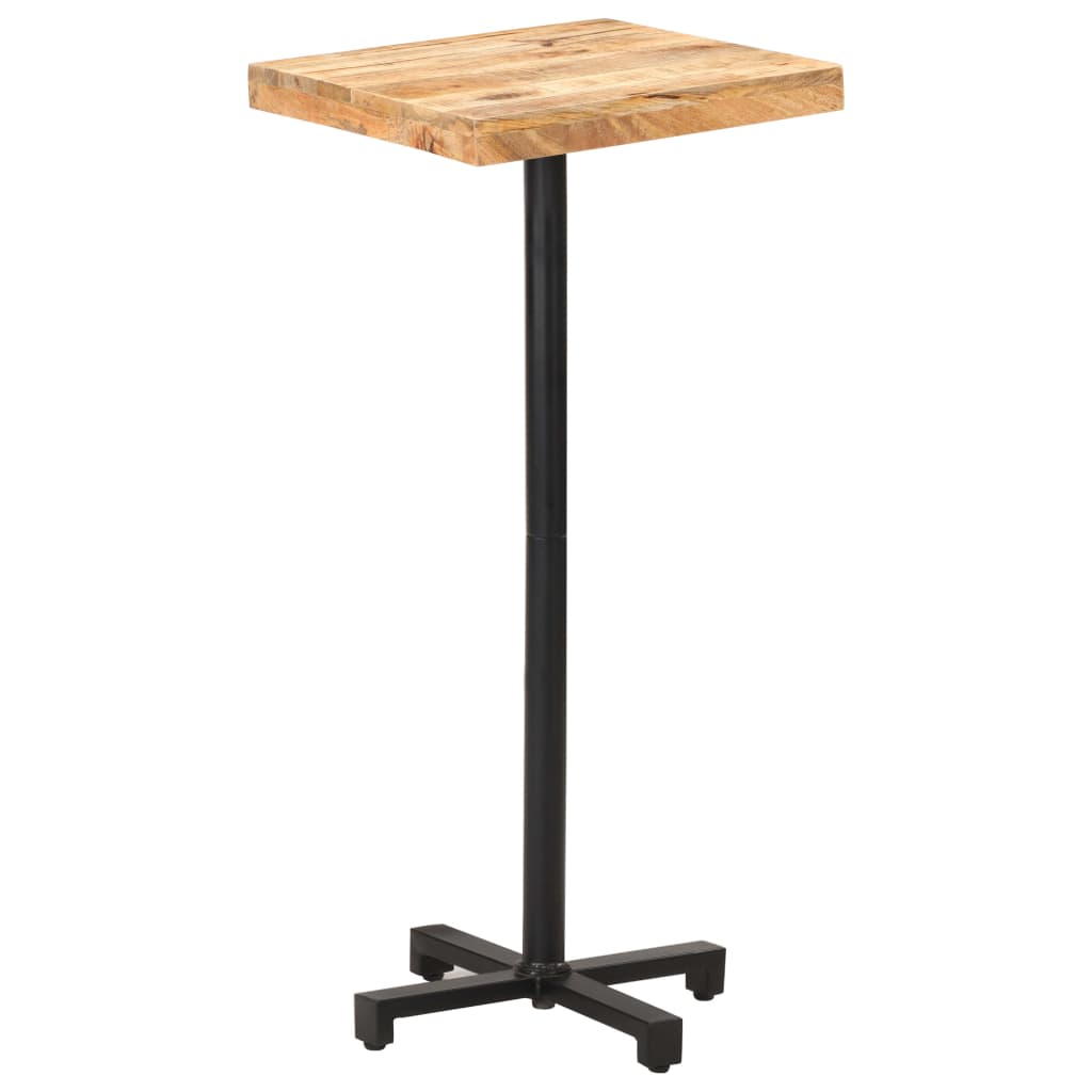 Table bistro ronde Ø 80x75 cm bois massif recyclé