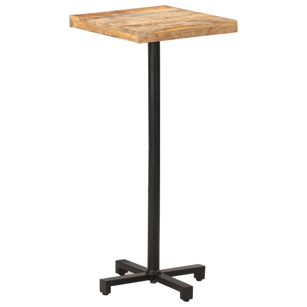 Table bistro ronde Ø 80x75 cm bois massif recyclé