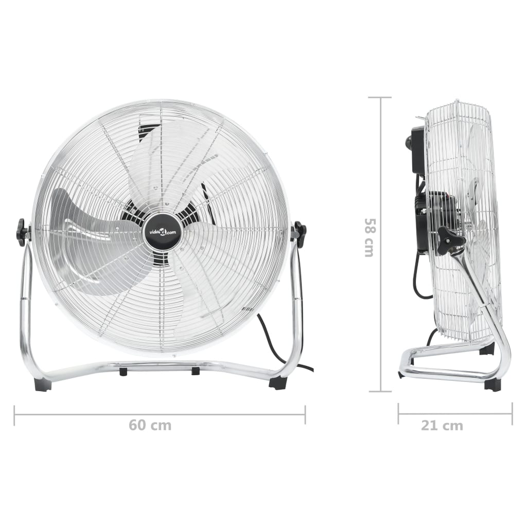 Vloerventilator 3 snelheden 100 W 55 cm