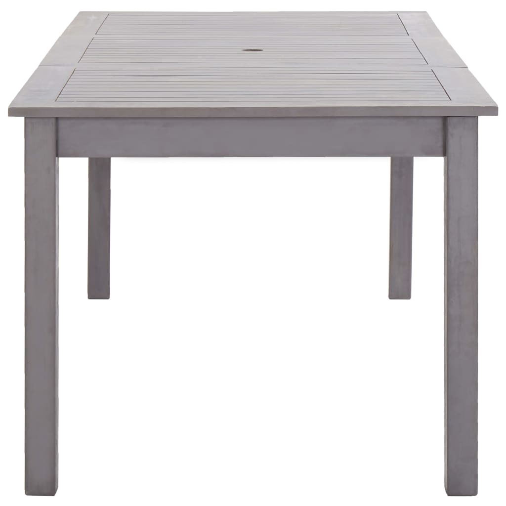 Table de jardin 200x100x75 cm en bois d'acacia massif