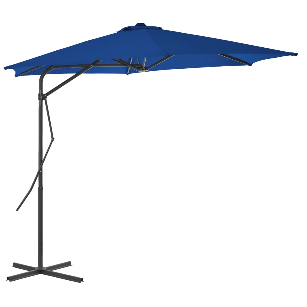 Parasol met stalen paal 300x230 cm