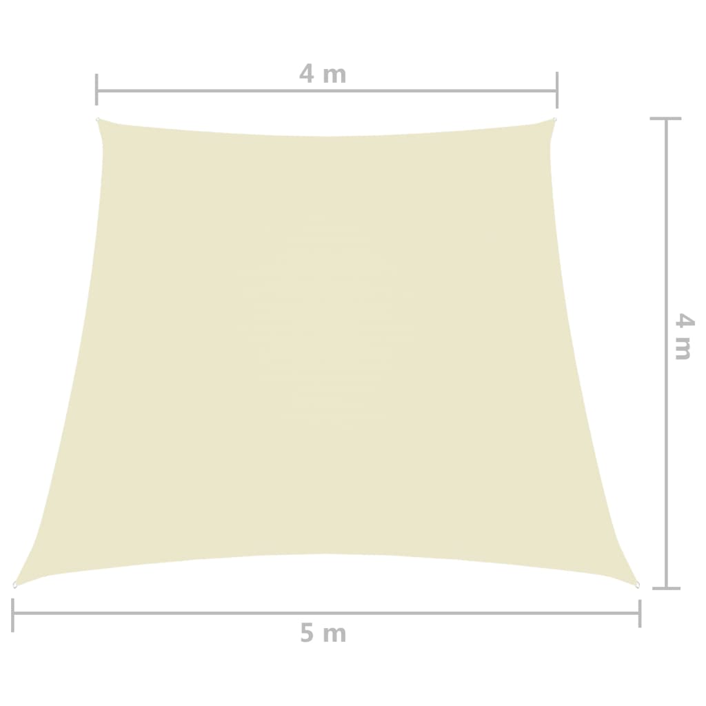 Zonnezeil trapezium 2/4x3 m oxford stof