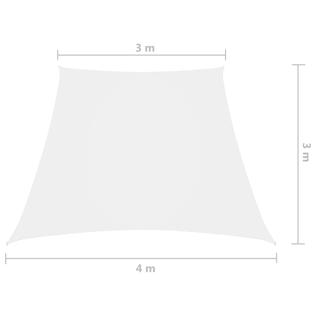 Zonnescherm trapezium 4/5x4 m oxford stof