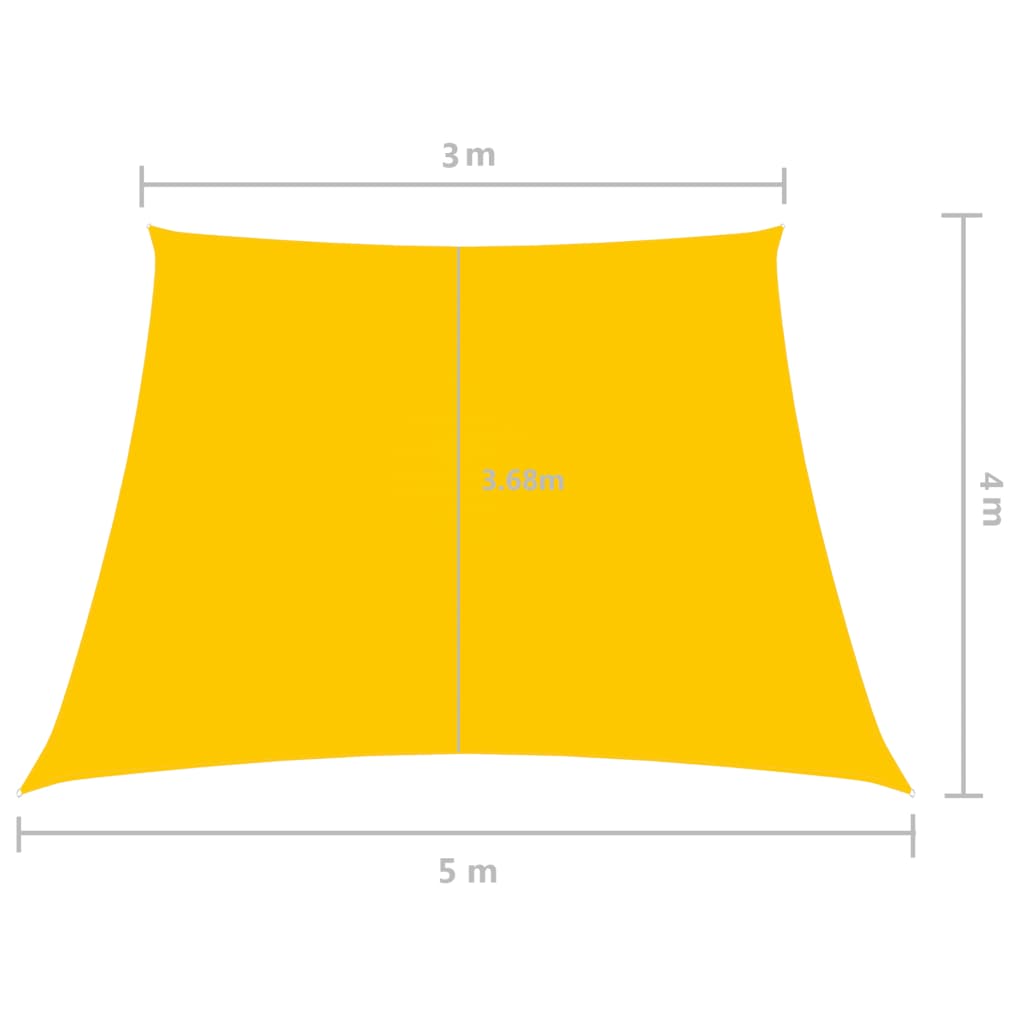 Zonnezeil trapezium 2/4x3 m oxford stof