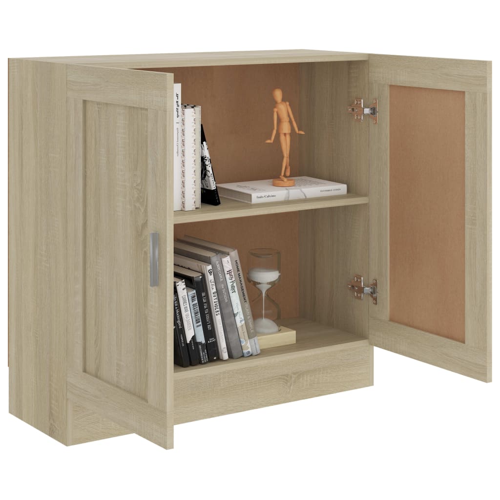 Boekenkast 82,5x30,5x80 cm bewerkt hout