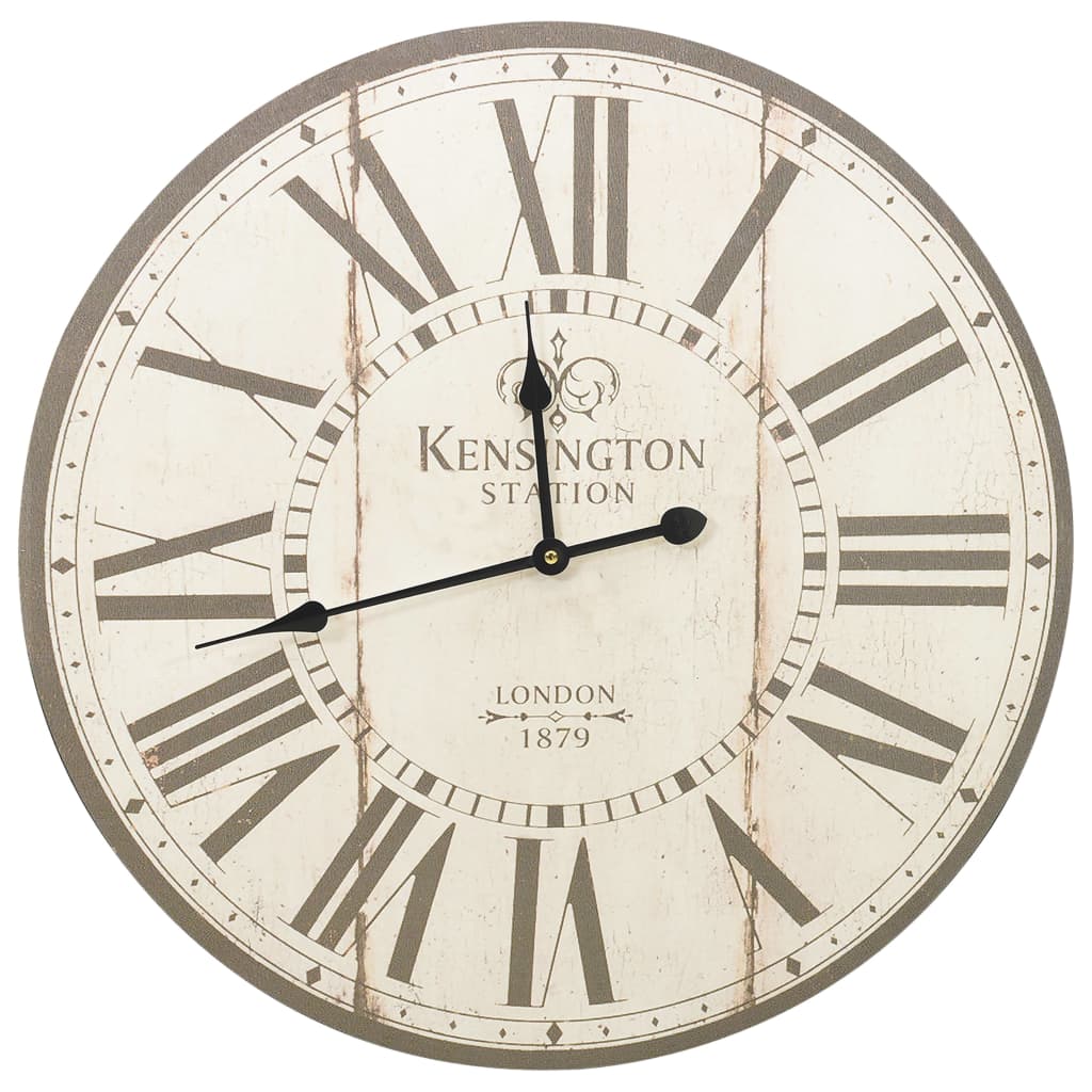 Horloge murale style vintage 30 cm