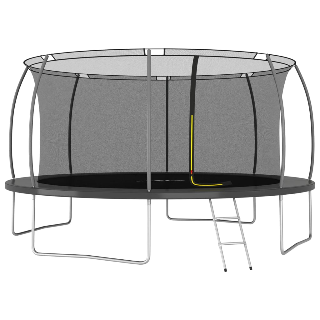 Trampolineset rond 150 kg 488x90 cm