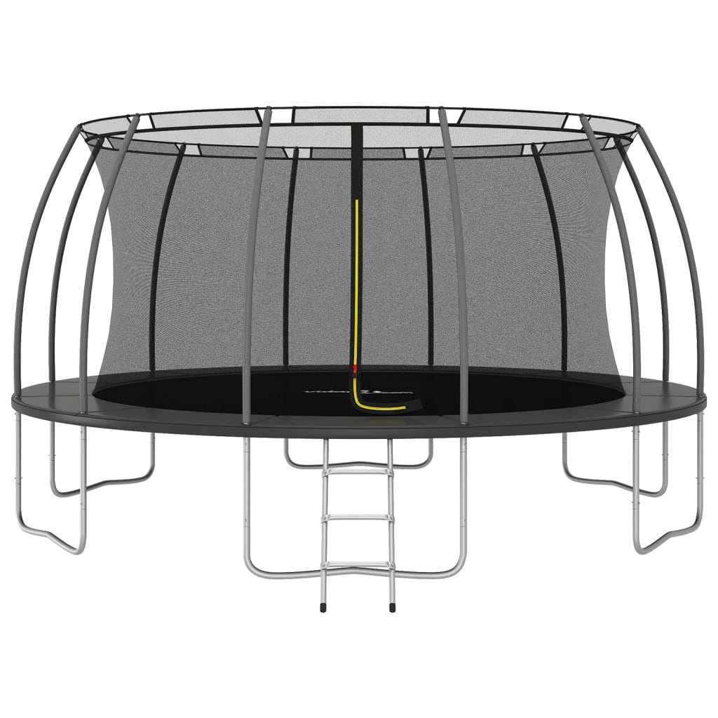 Trampolineset rond 150 kg 305x76 cm